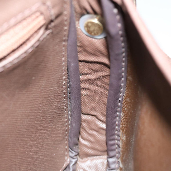 BurberrySs Nova Check Shoulder Bag Canvas Beige Auth yk11355