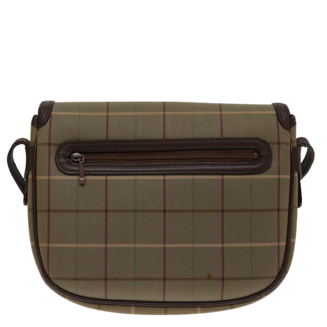 BurberrySs Nova Check Shoulder Bag Canvas Beige Auth yk11355