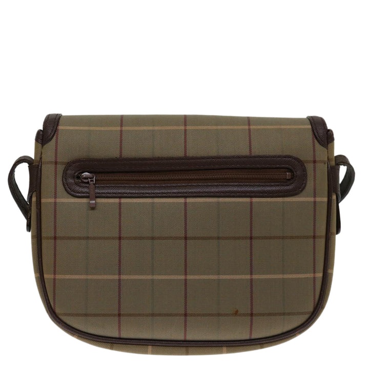 BurberrySs Nova Check Shoulder Bag Canvas Beige Auth yk11355