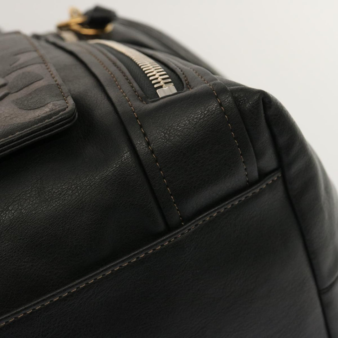 Chloe Hand Bag Leather Black yk11424