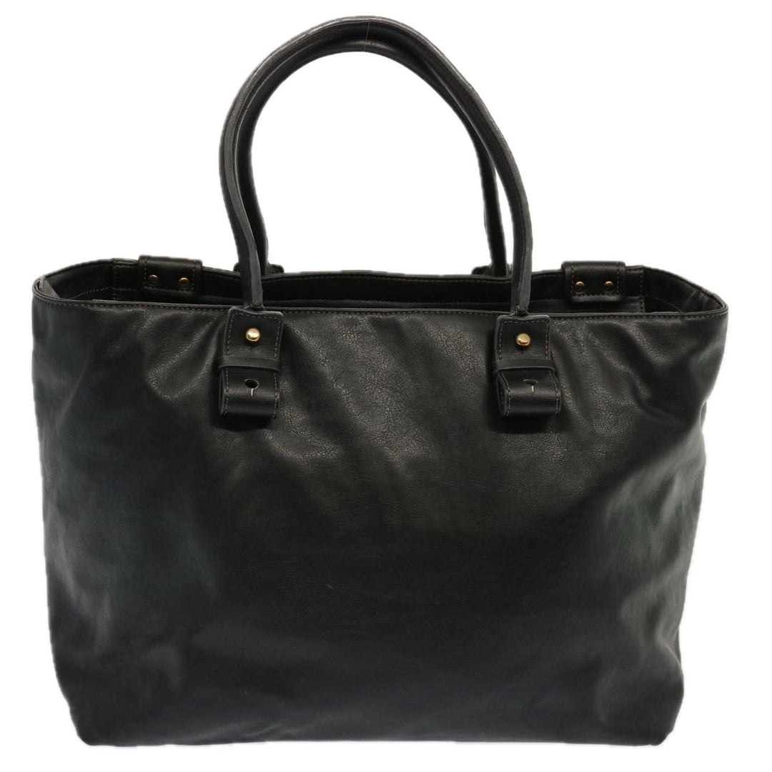 Chloe Hand Bag Leather Black yk11424