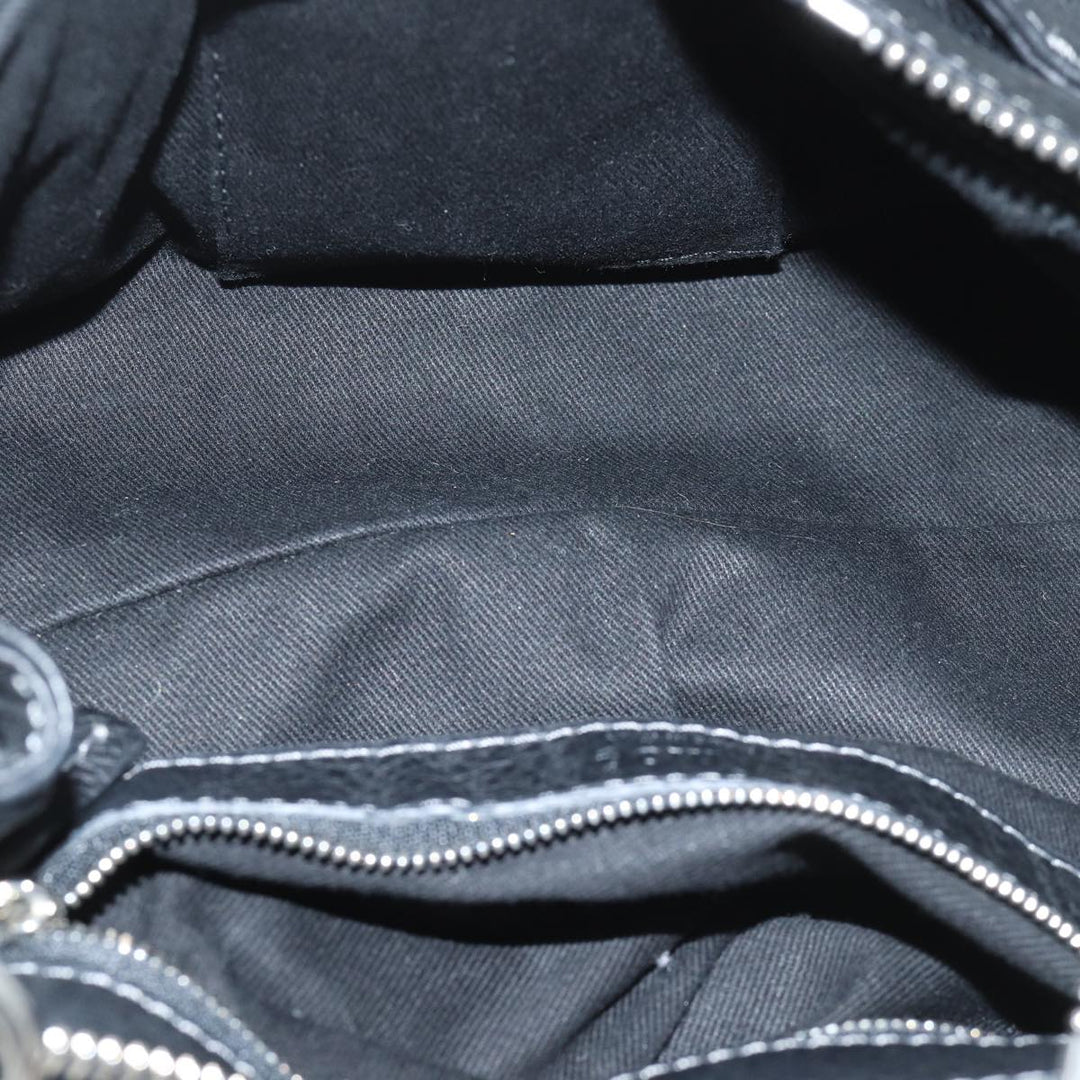 Chloe Mini Paddington Hand Bag Leather Black yk11536