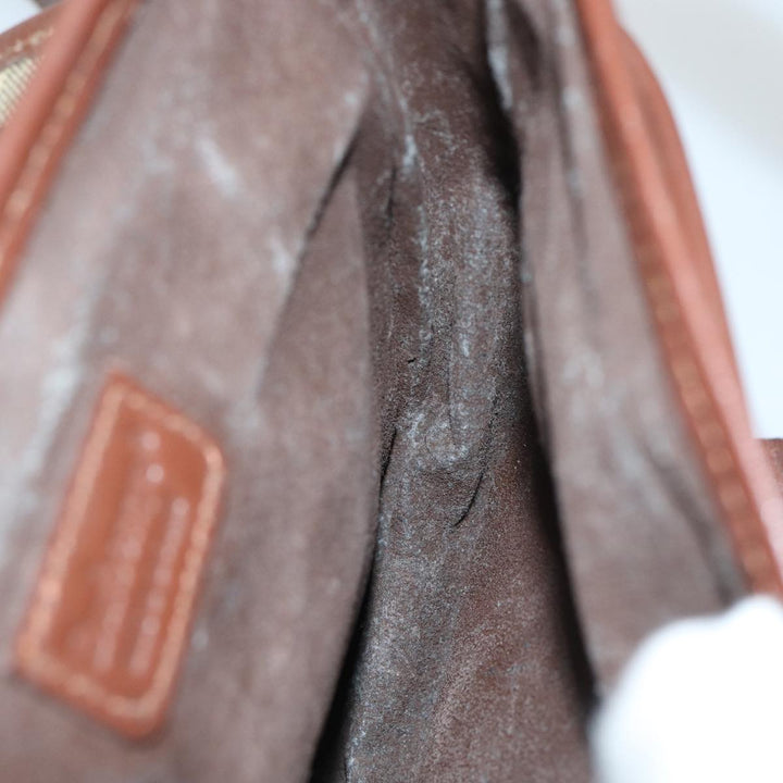 BURBERRYSs Nova Check Shoulder Bag PVC Brown Auth yk11759