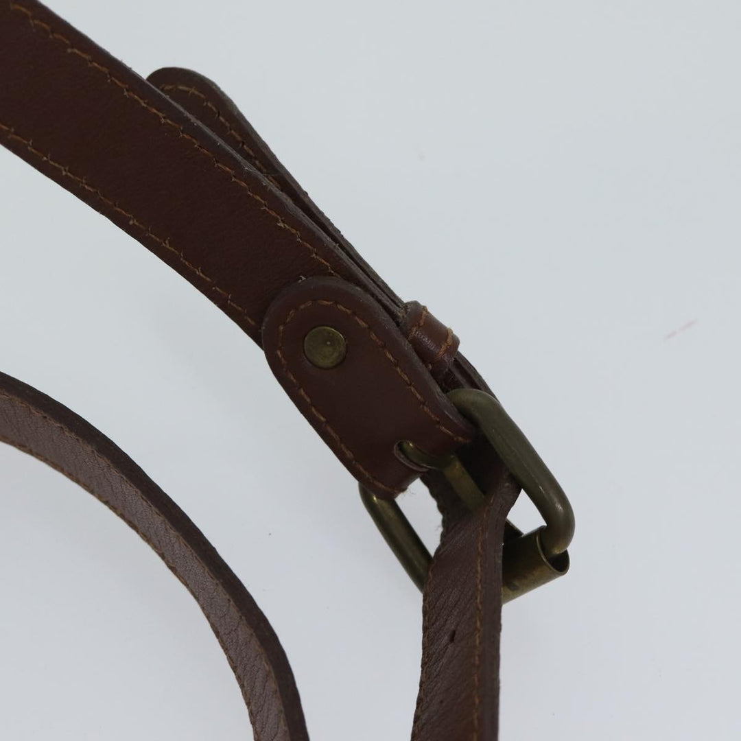BURBERRYSs Nova Check Shoulder Bag PVC Brown Auth yk11759