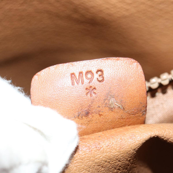 Celine Macadam Canvas Tote Bag PVC Brown Auth yk11933