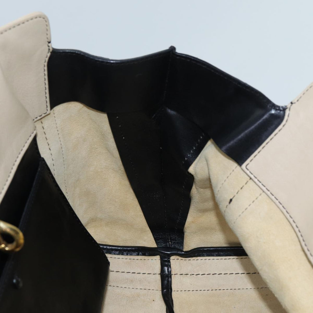Chloe Hand Bag Leather Beige yk11964