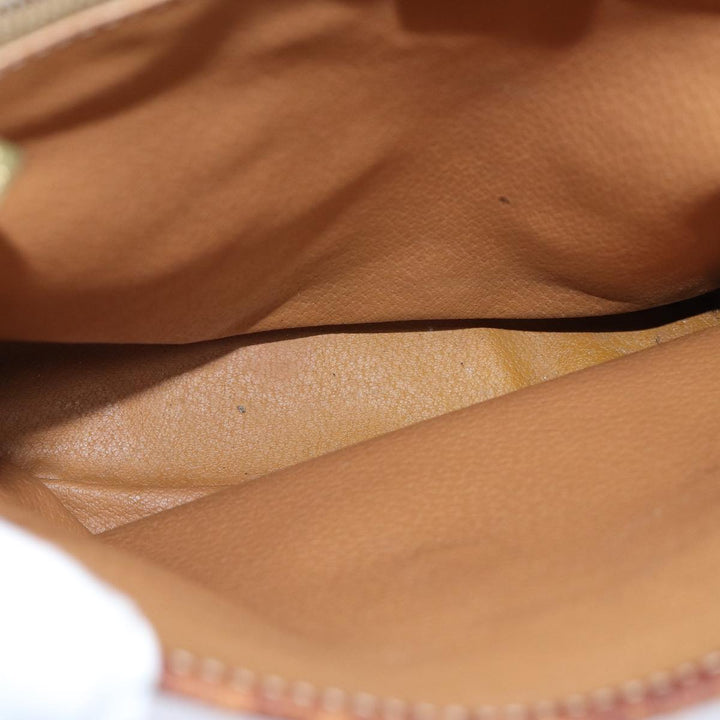 Celine Macadam Canvas Tote Bag PVC Brown Auth yk11973