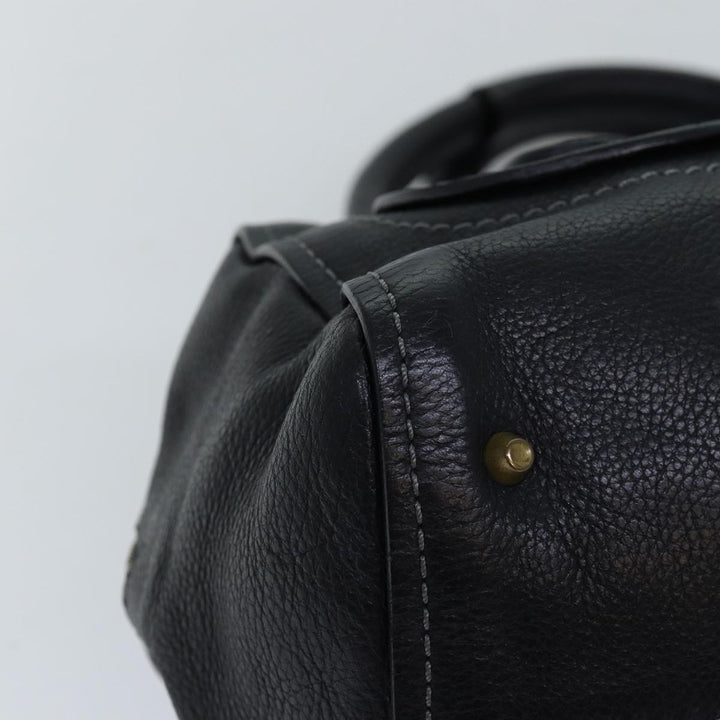 Chloe Paddington Shoulder Bag Leather Black yk12335