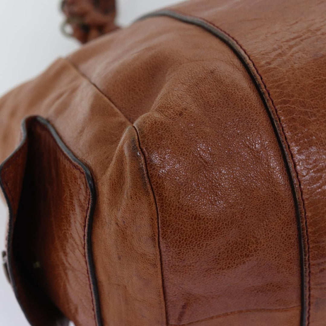 Chloe Tote Bag Leather Brown yk12336