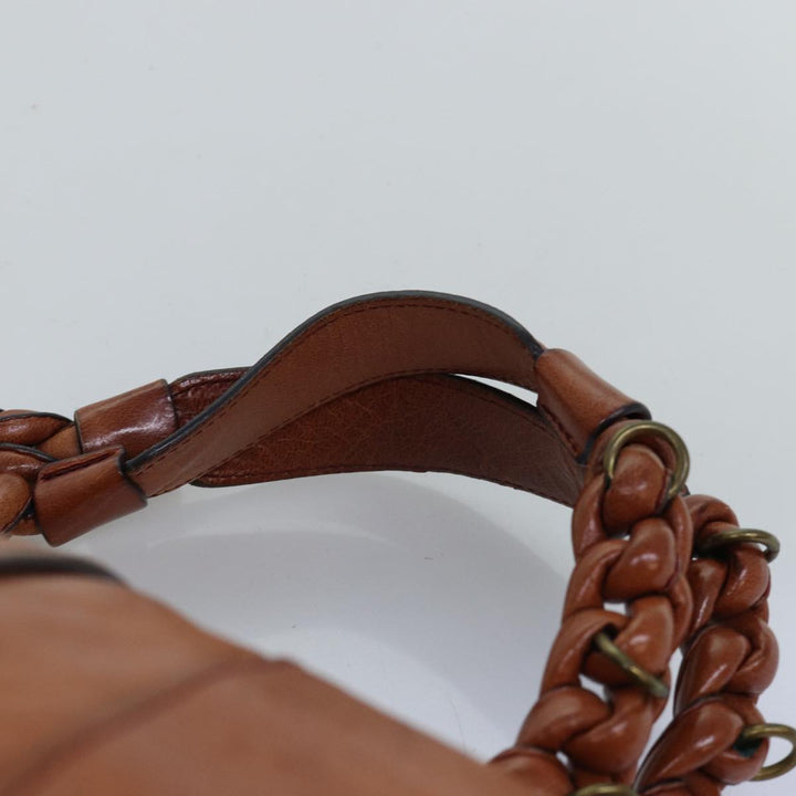 Chloe Tote Bag Leather Brown yk12336