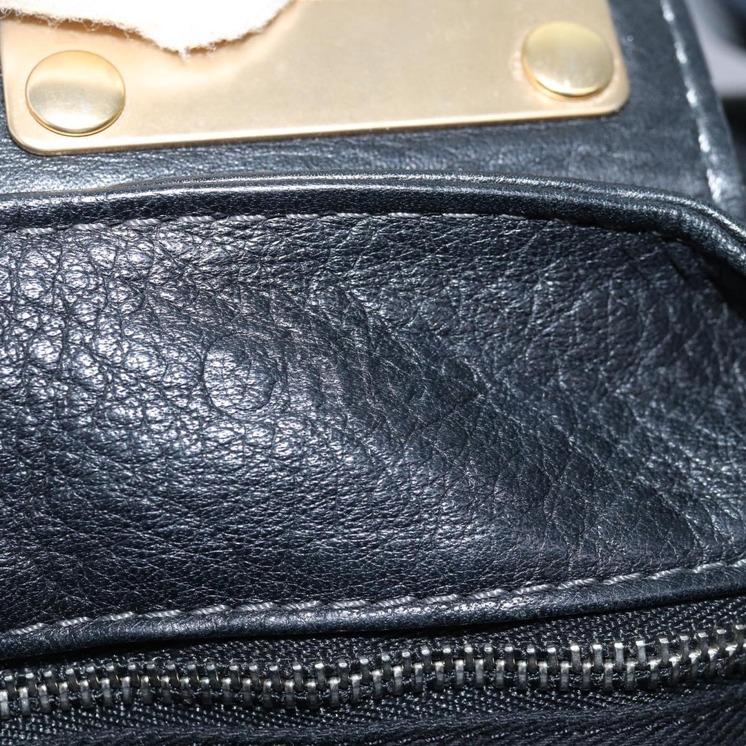 Chloe Paddington Hand Bag Leather Black yk12511