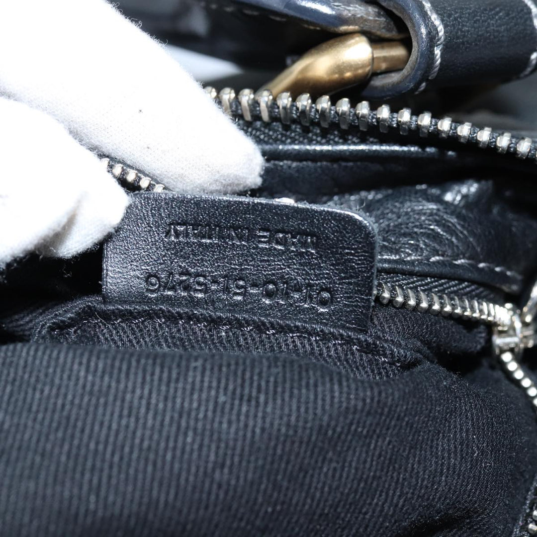 Chloe Paddington Hand Bag Leather Black yk12511