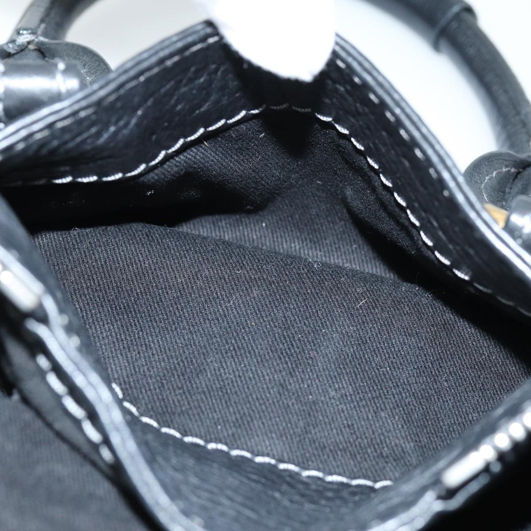 Chloe Paddington Hand Bag Leather Black yk12544