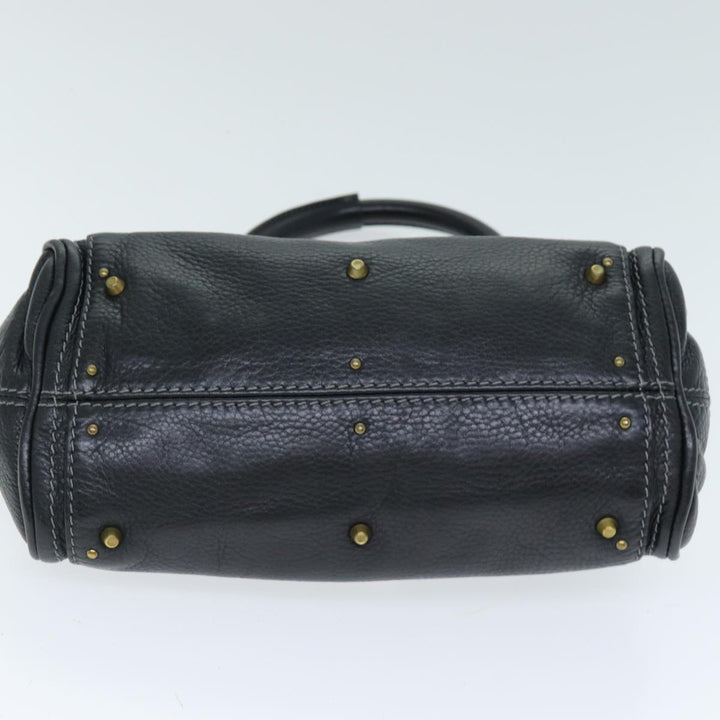Chloe Paddington Hand Bag Leather Black yk12544