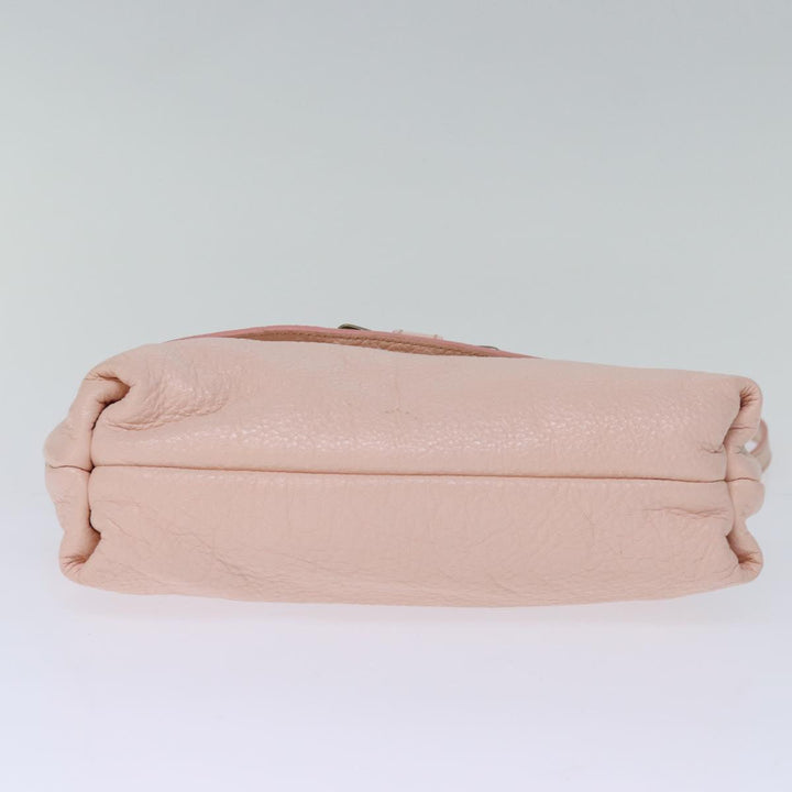 Chloe Lily Hand Bag Leather 2way Pink yk12570