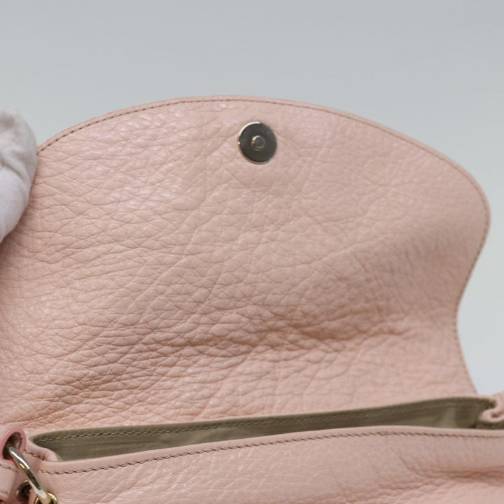 Chloe Lily Hand Bag Leather 2way Pink yk12570
