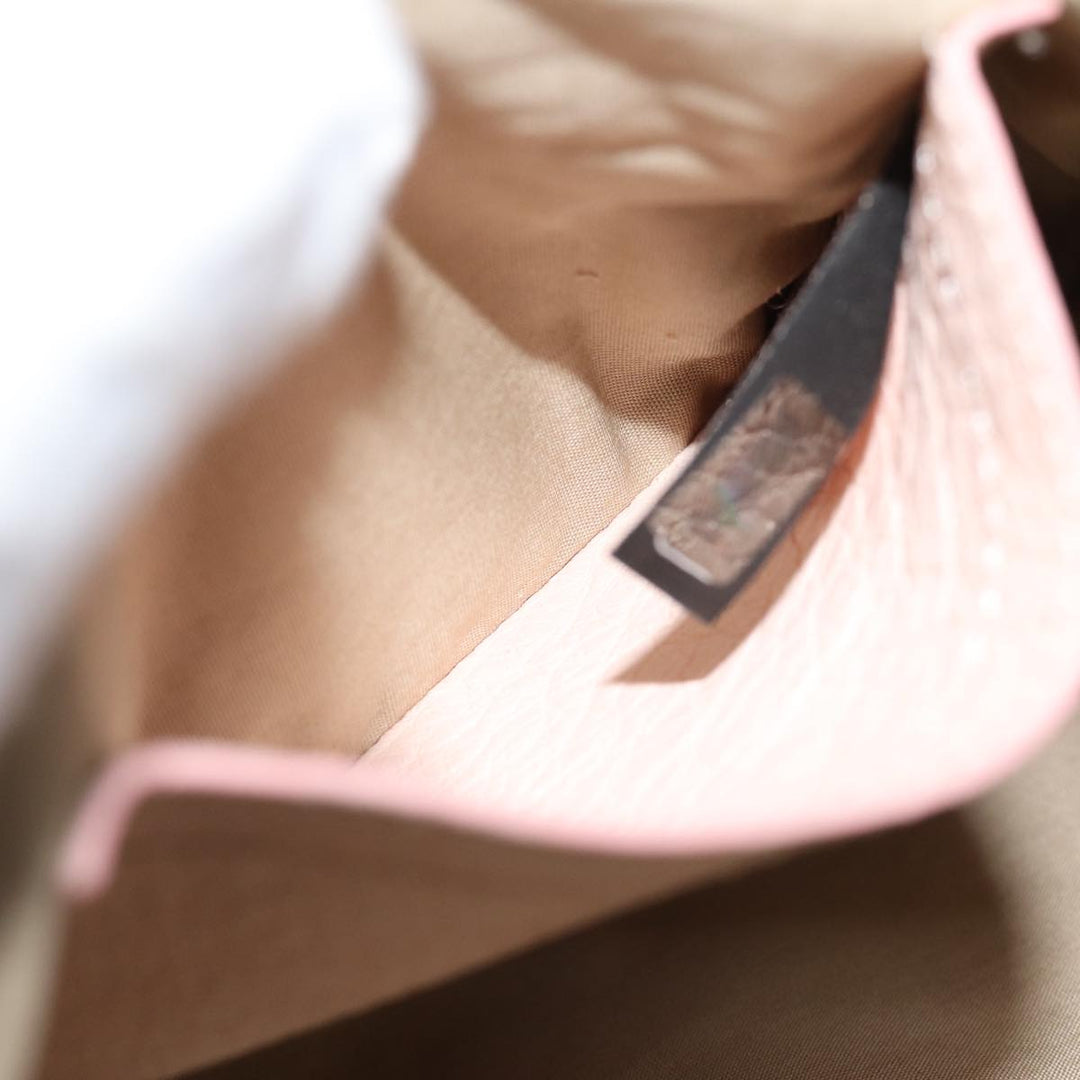 Chloe Lily Hand Bag Leather 2way Pink yk12570
