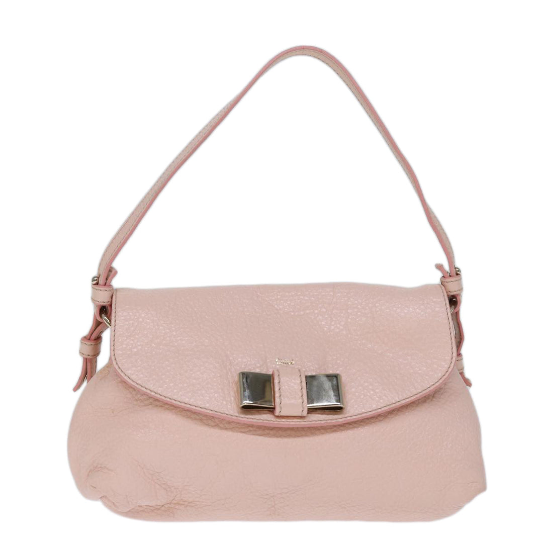 Chloe Lily Hand Bag Leather 2way Pink yk12570
