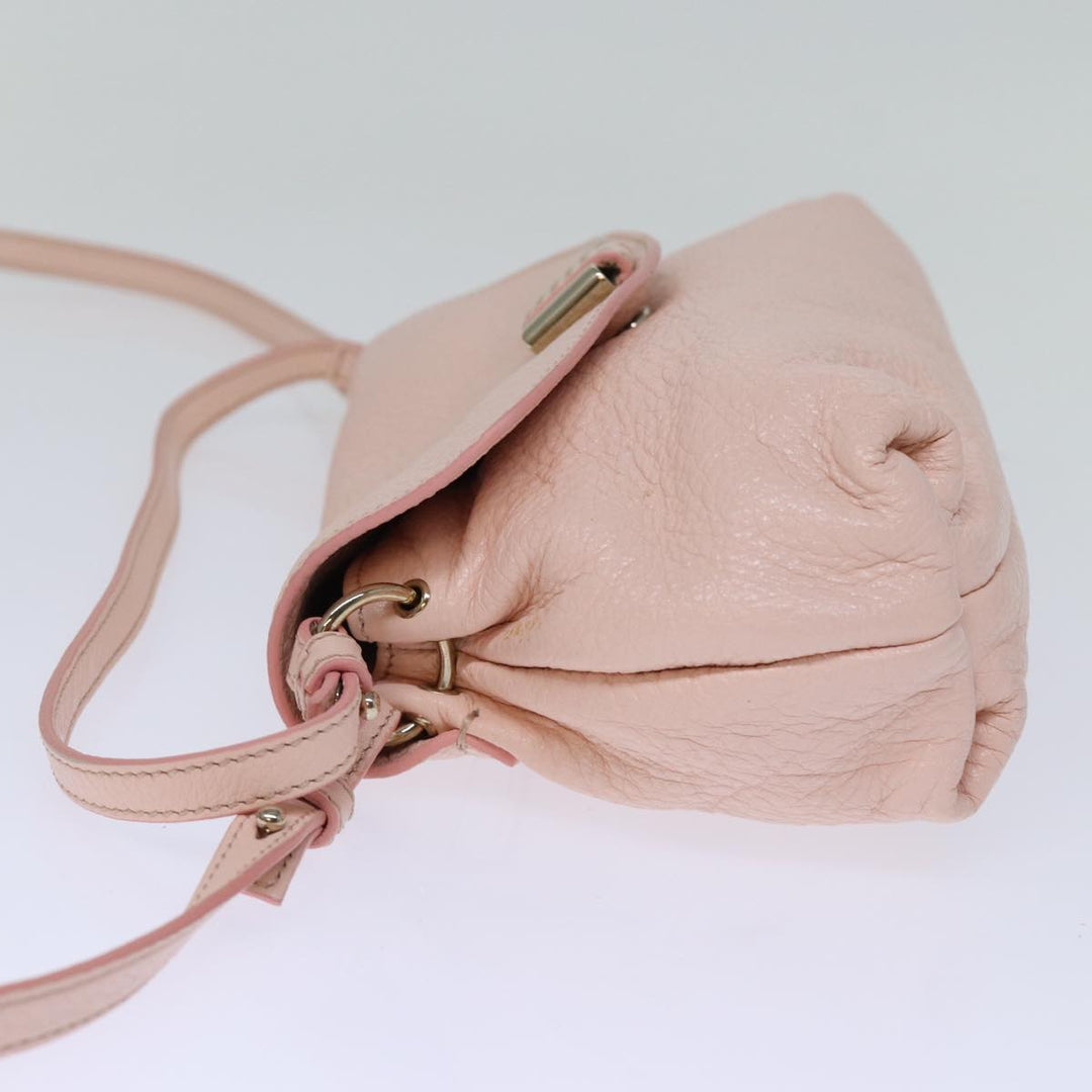 Chloe Lily Hand Bag Leather 2way Pink yk12570