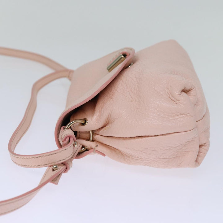 Chloe Lily Hand Bag Leather 2way Pink yk12570