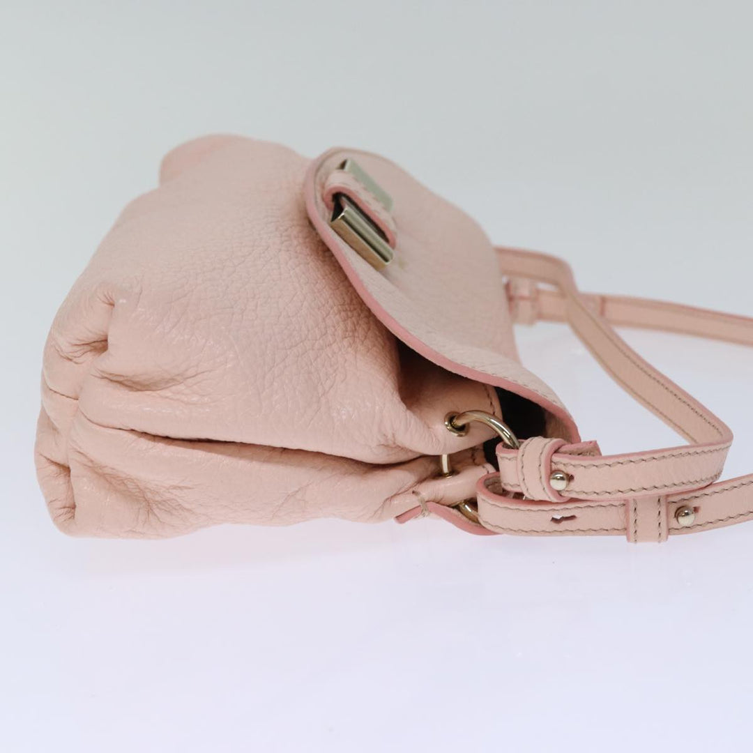 Chloe Lily Hand Bag Leather 2way Pink yk12570