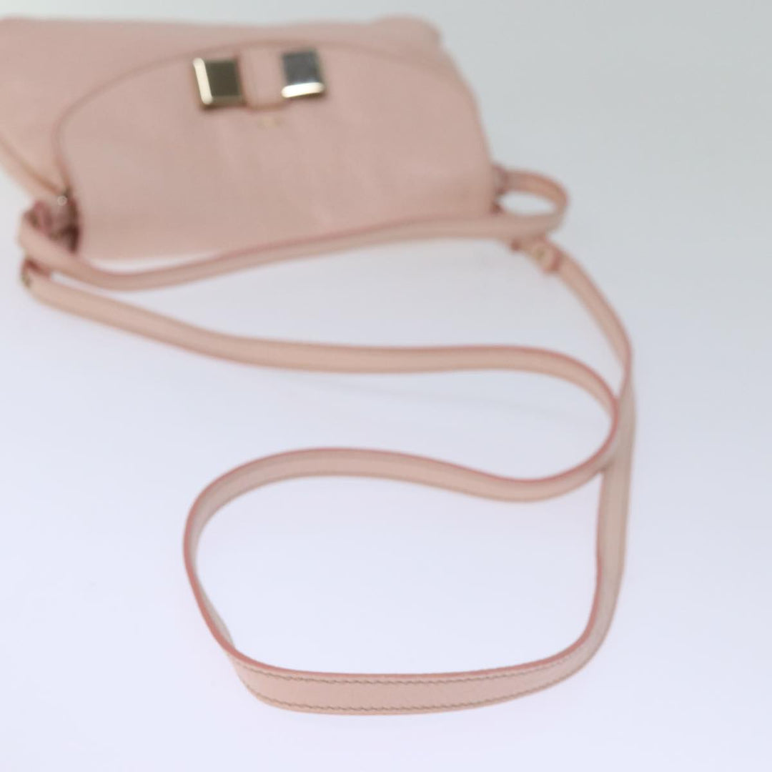 Chloe Lily Hand Bag Leather 2way Pink yk12570
