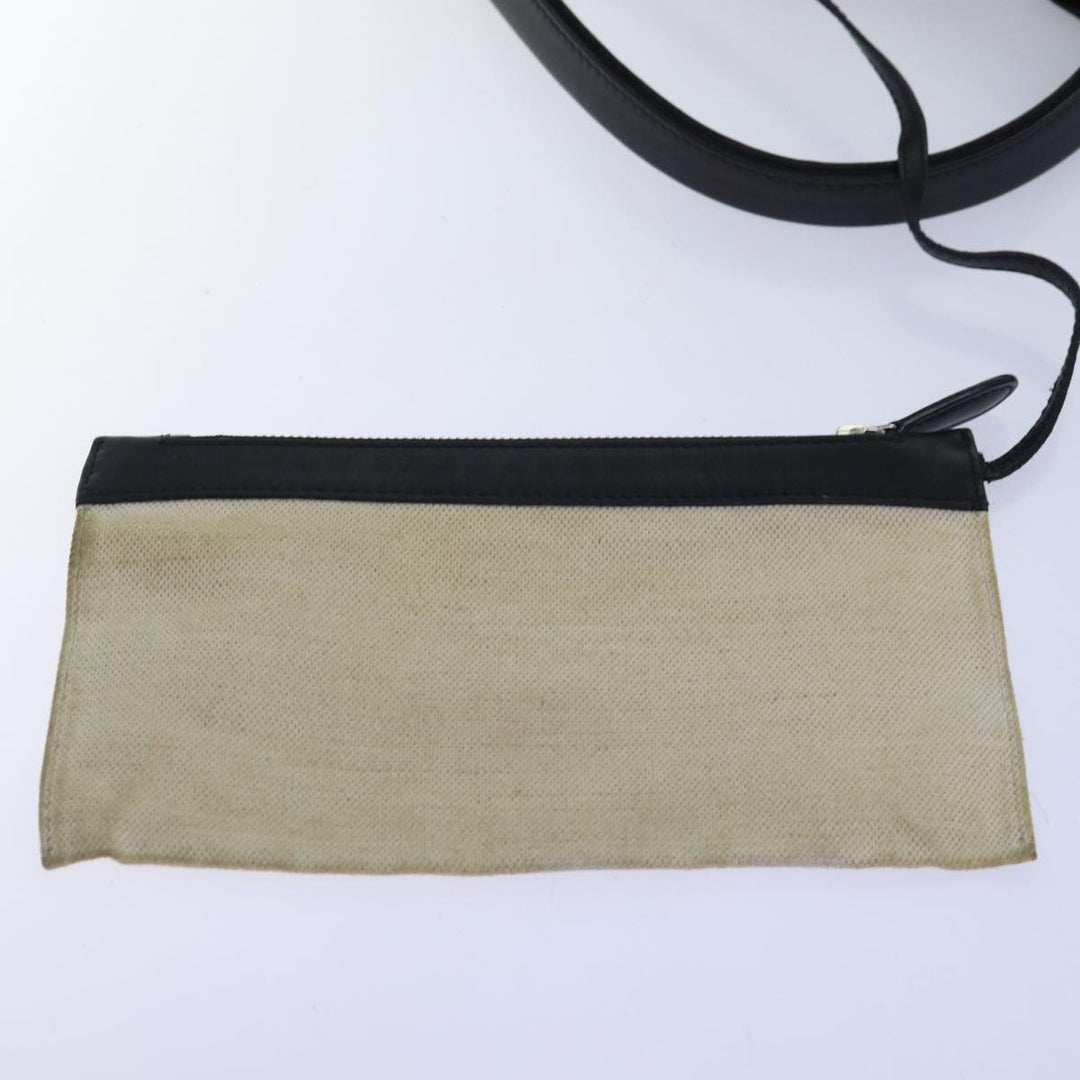 Top Quality Balenciaga Navy Cabas S Hand Bag Canvas White Black 339933 Auth yk12669