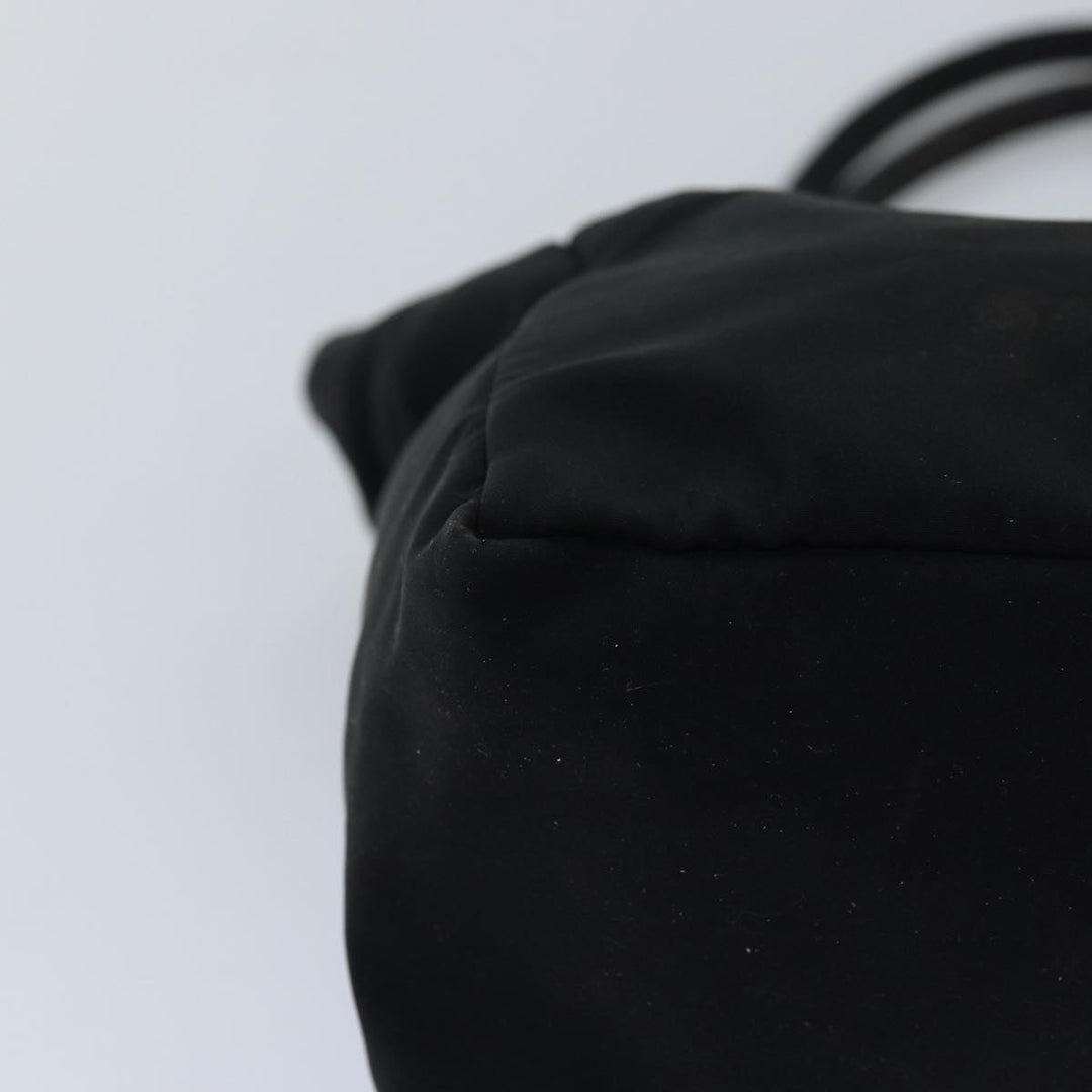 Bottega veneta Hand Bag Nylon Black Auth yk12682