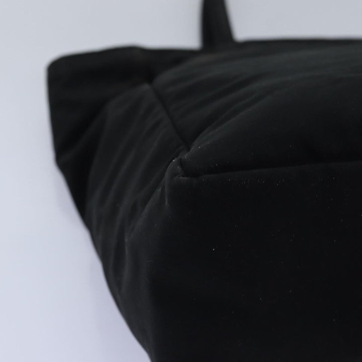 Bottega veneta Hand Bag Nylon Black Auth yk12682