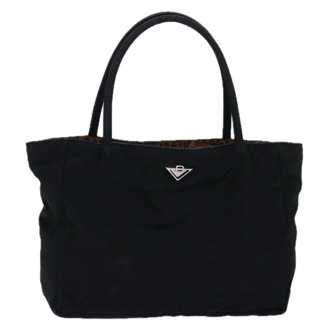 Bottega veneta Hand Bag Nylon Black Auth yk12682