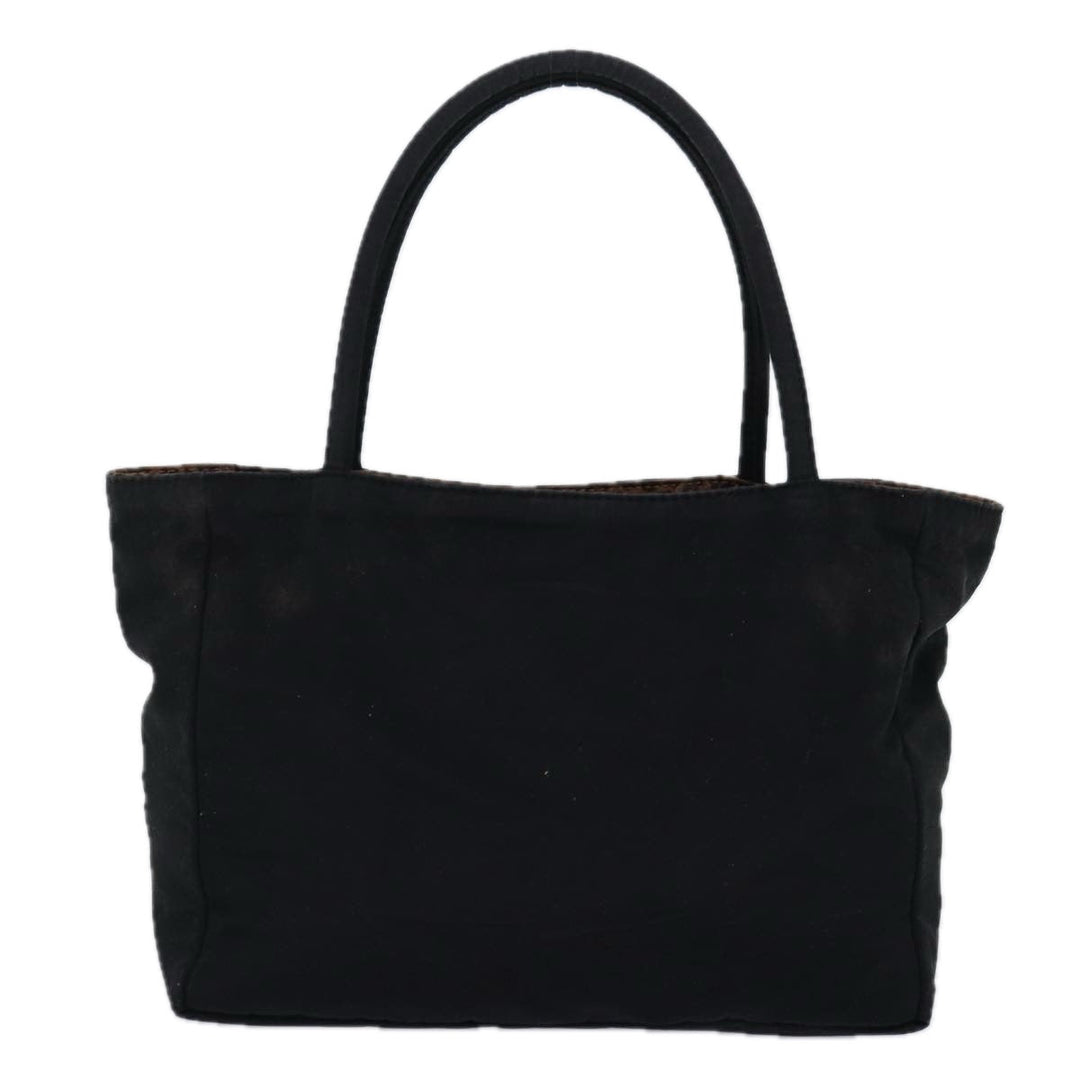 Bottega veneta Hand Bag Nylon Black Auth yk12682