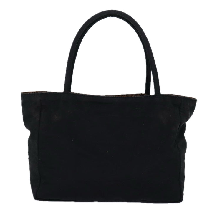 Bottega veneta Hand Bag Nylon Black Auth yk12682