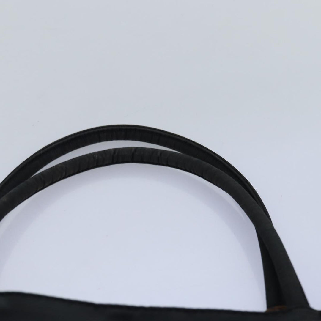 Bottega veneta Hand Bag Nylon Black Auth yk12682
