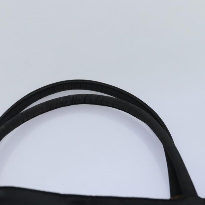 Bottega veneta Hand Bag Nylon Black Auth yk12682
