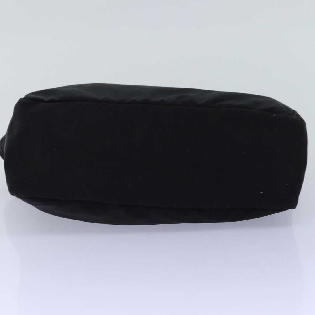 Bottega veneta Hand Bag Nylon Black Auth yk12682