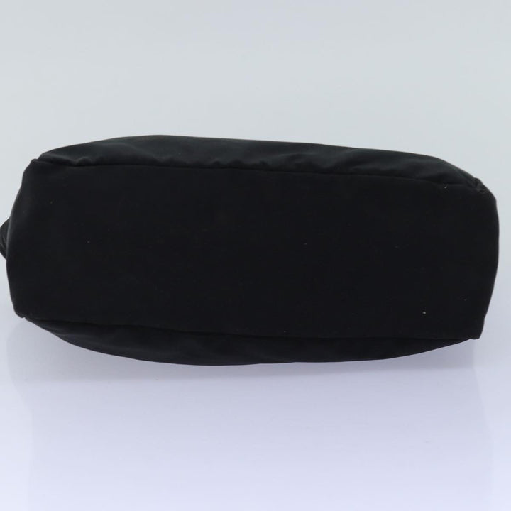 Bottega veneta Hand Bag Nylon Black Auth yk12682