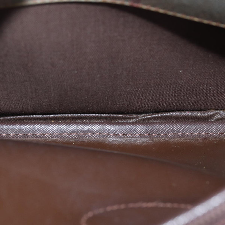 BurberrySs Nova Check Shoulder Bag Canvas Beige Auth yk12717