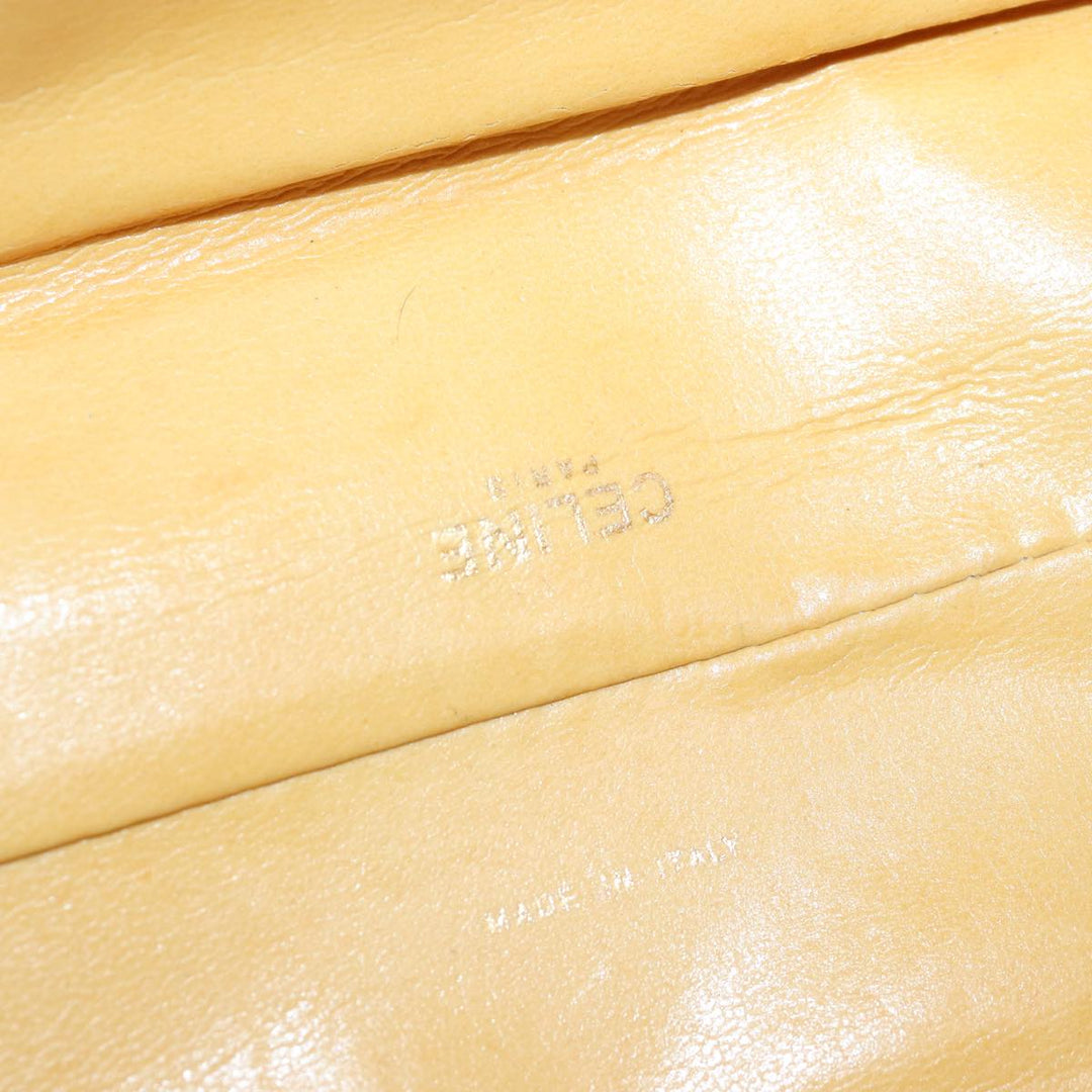 Celine Macadam Canvas Hand Bag Beige Auth yk12721