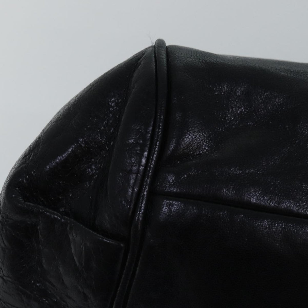 Chloe Etel Hand Bag Leather 2way Black yk13096