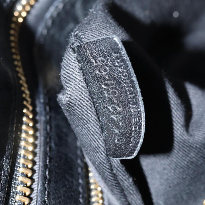 Chloe Etel Hand Bag Leather 2way Black yk13096