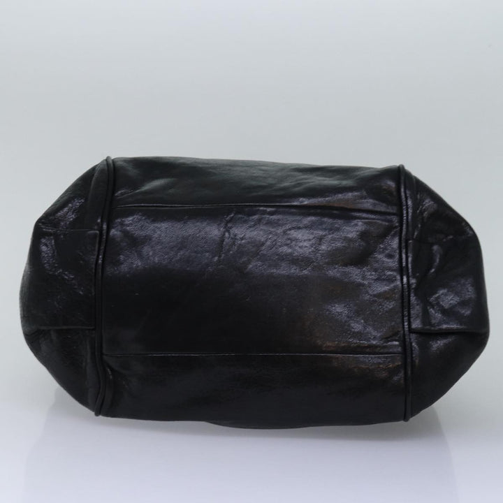 Chloe Etel Hand Bag Leather 2way Black yk13096