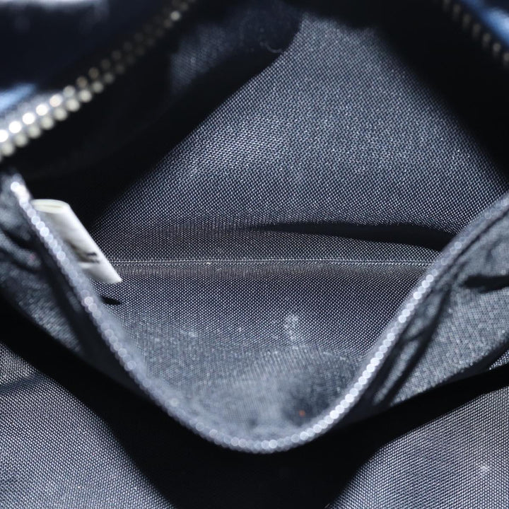 BurberrySs Nova Check Blue Label Hand Bag Nylon Navy Auth yk13111