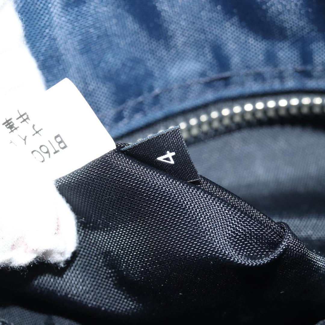 BurberrySs Nova Check Blue Label Hand Bag Nylon Navy Auth yk13111
