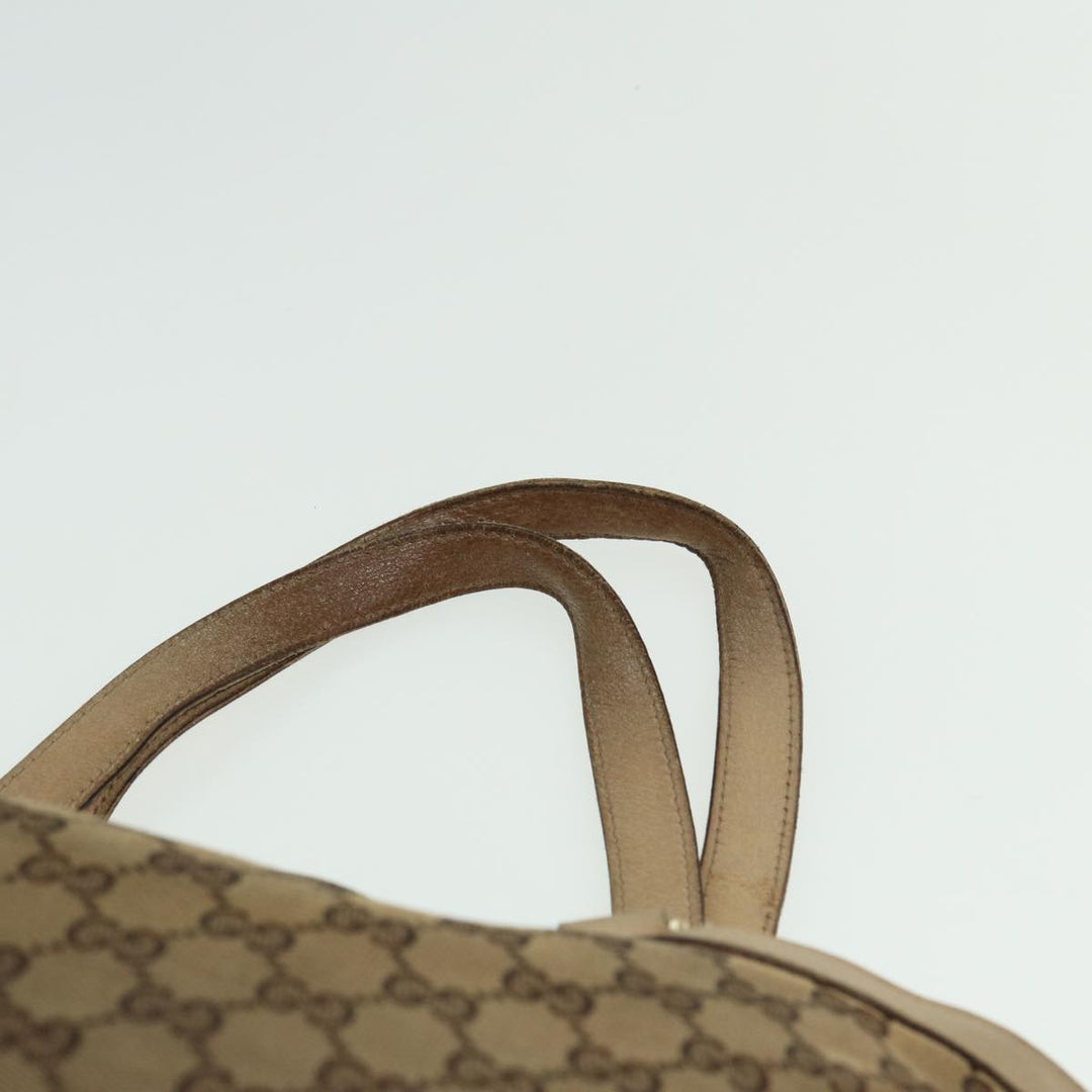 Burberry Gucci GG Canvas Tote Bag Nylon 2Set Beige White Auth yk13418