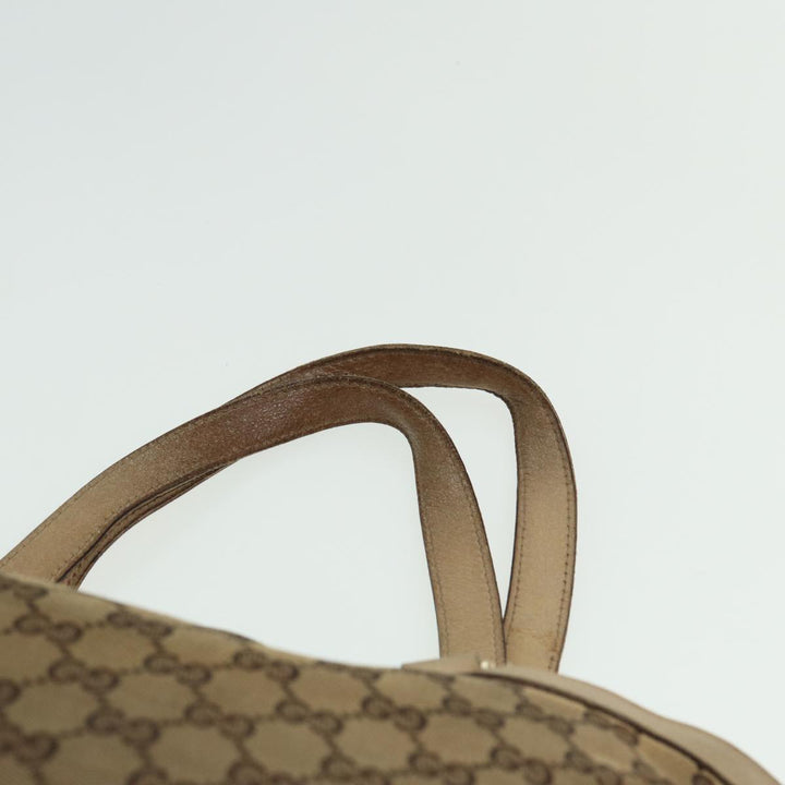Burberry Gucci GG Canvas Tote Bag Nylon 2Set Beige White Auth yk13418