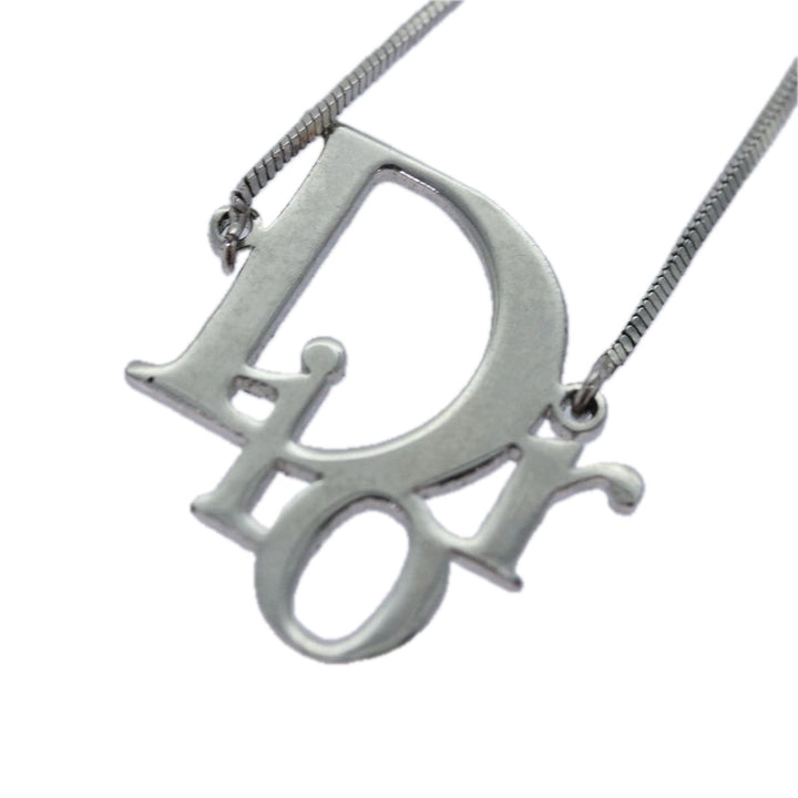 CHRISTIAN Top quality Dior Bracelet metal Silver Auth yk13673