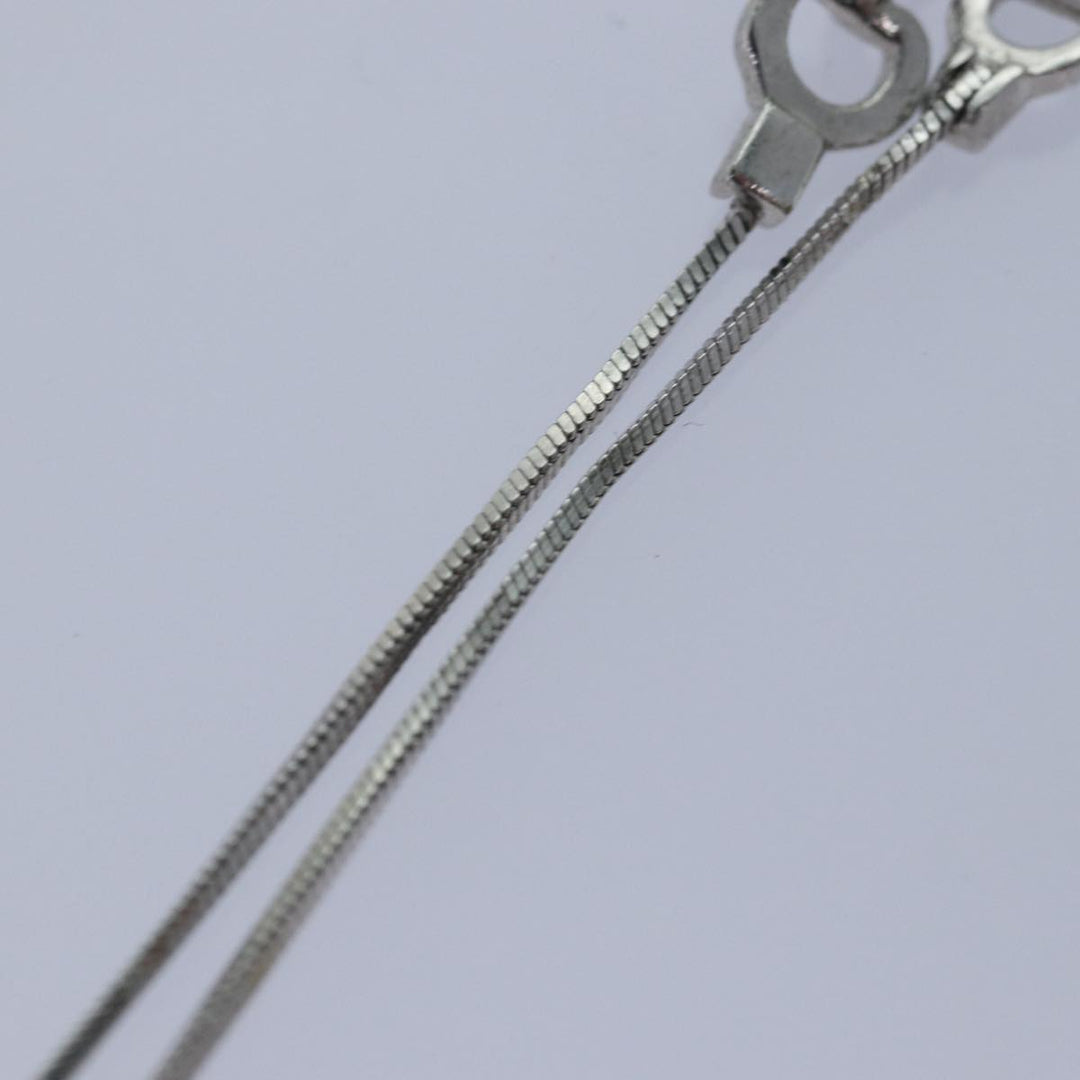 CHRISTIAN Top quality Dior Bracelet metal Silver Auth yk13673