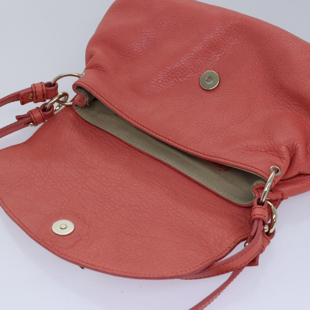 Chloe Lily Hand Bag Leather 2way Pink yk13779