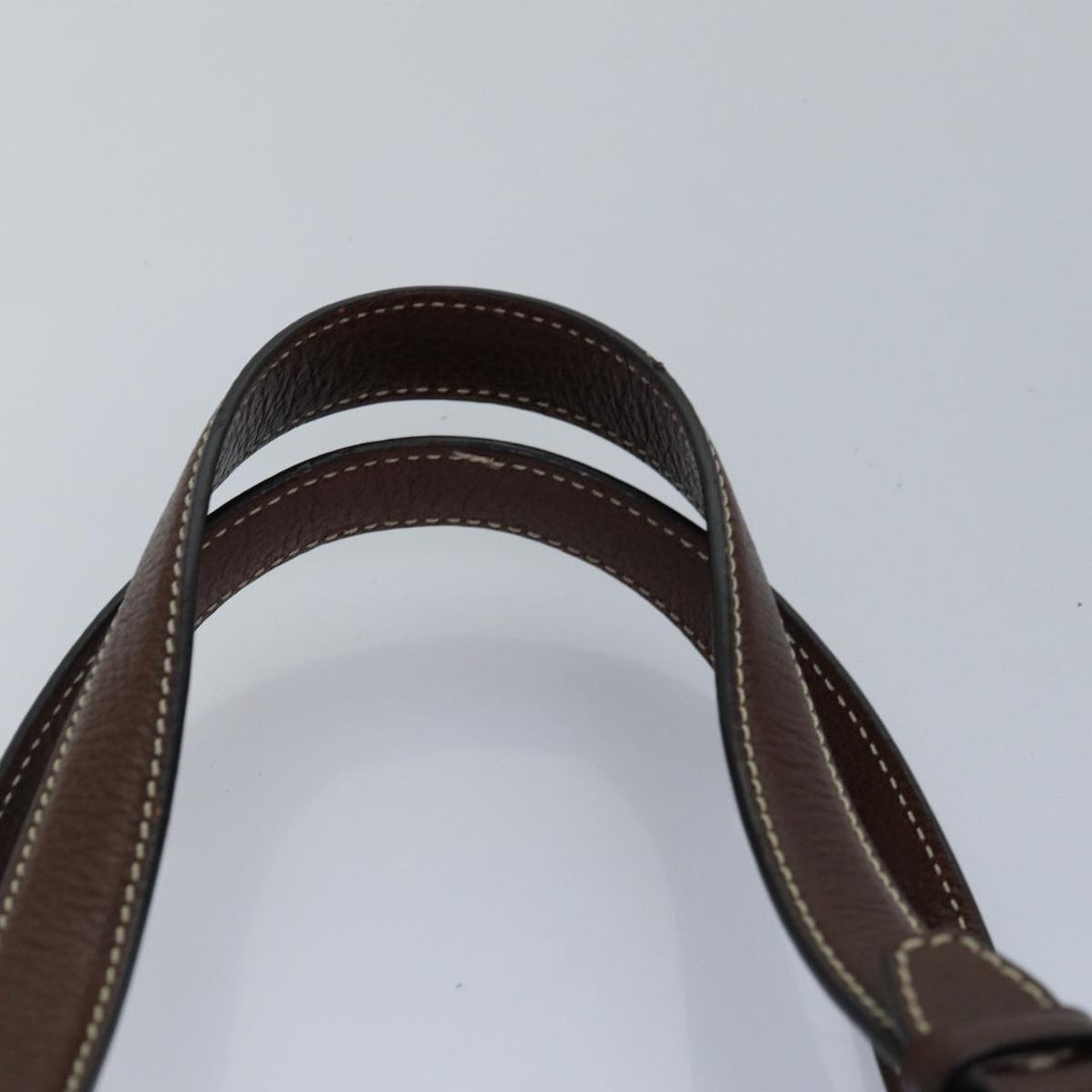 Celine Paris Macadam Canvas Tote Bag Beige Auth yk13781