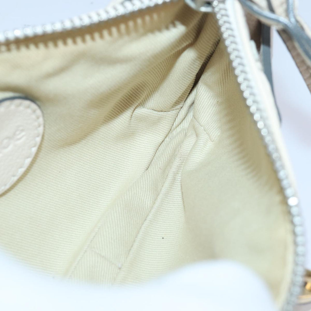 Chloe Paddington Accessory Pouch Leather Vanilla yk13793